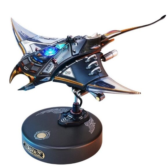 NEW ROKR 3D Metal Model Manta Ray Electric Mechanical Building Model Teens Toy P - Picture 13 of 13